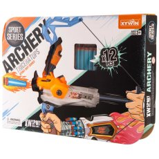 Арбалет с мягкими патронами Динозавр Трицератопс, DIY TOYS