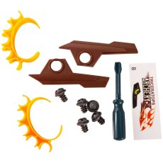 Арбалет с мягкими патронами Динозавр Трицератопс, DIY TOYS