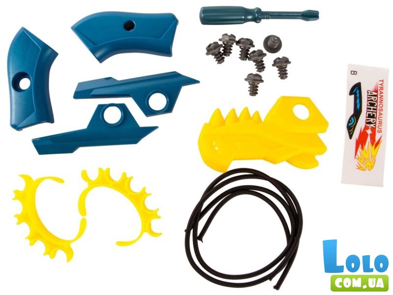 Арбалет с мягкими патронами Динозавр Тиранозавр Рекс, DIY TOYS
