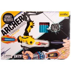 Арбалет с мягкими патронами Динозавр Тиранозавр Рекс, DIY TOYS