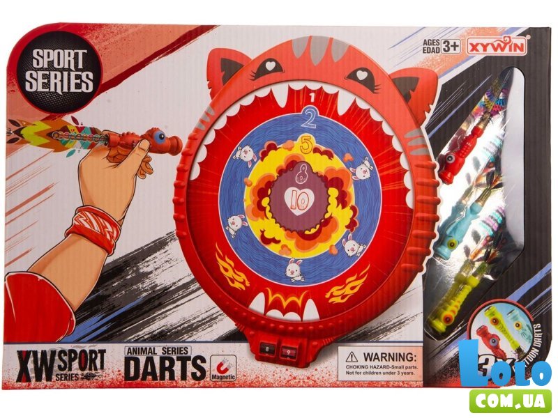 Дартс магнитный Тигр, DIY TOYS