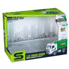 Машина Мусоровоз инерционная, CARS S (зеленый)