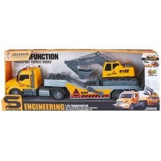 Трейлер с машиной Строительный кран, CARS S