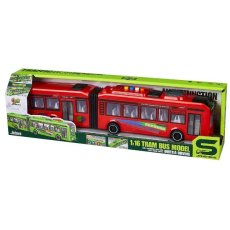 Машина Трамвай инерционный, CARS S (красный)
