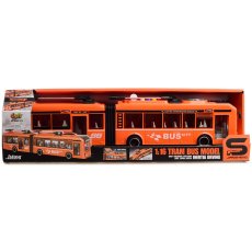 Машина Трамвай инерционный, CARS S (оранжевый)