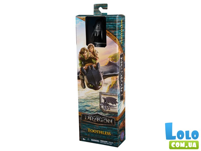 Фигурка Как укротить дракона: дракон Беззубок, 30 см