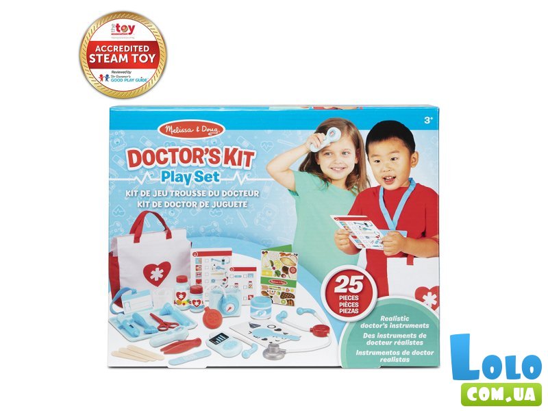 Игровой набор Melissa & Doug: Доктор, Spin Master