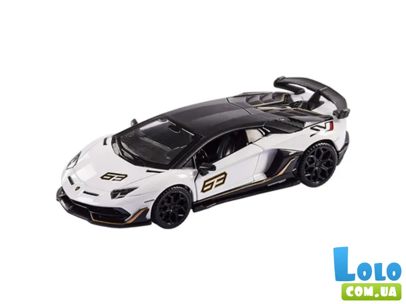 Машина металлическая Lamborghini Aventador SVJ, Автопром