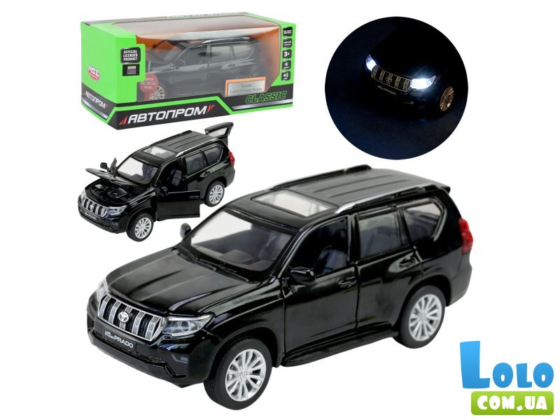 Машина металлическая Toyota Land Cruiser Prado, Автопром