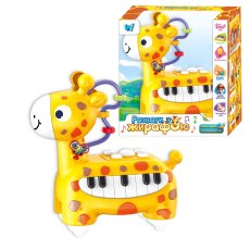 Музыкальное пианино Жираф, WToys