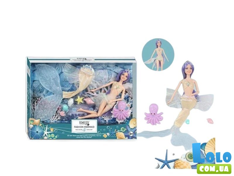 Кукла Русалочка с аксессуарами