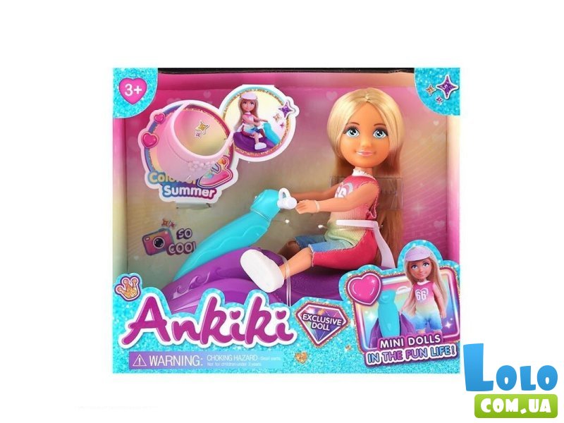 Кукла на мотоцикле