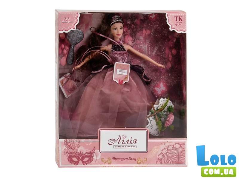 Кукла Лилия Принцесса бала с аксессуарами, TK Group