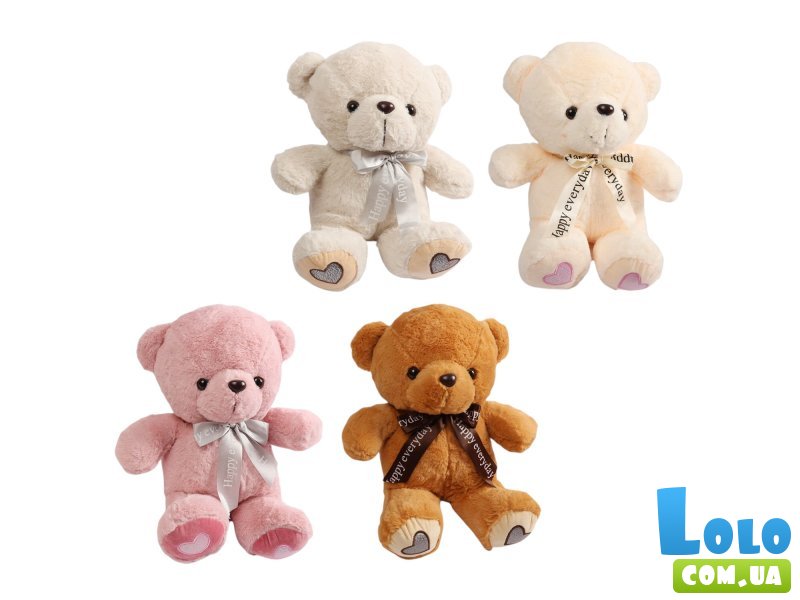 Мягкая игрушка Мишка, 45 см (в ассортименте)