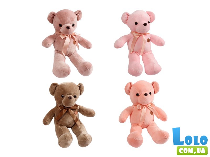 Мягкая игрушка Мишка, 45 см (в ассортименте)