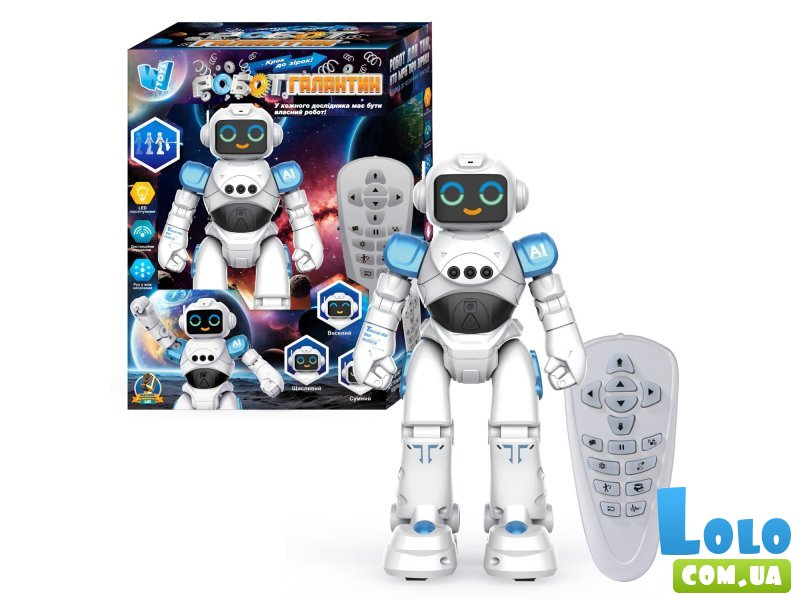 Робот Галактик на радиоуправлении, WToys