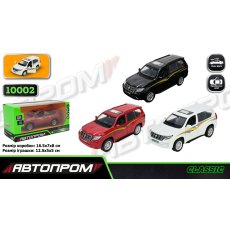 Машина металлическая Toyota Land Cruiser Prado, Автопром (в ассортименте)