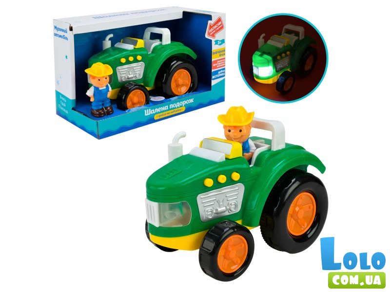 Трактор музыкальный Играй и учись