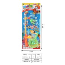 Игровой набор Рыбалка магнитная, 4 эл.