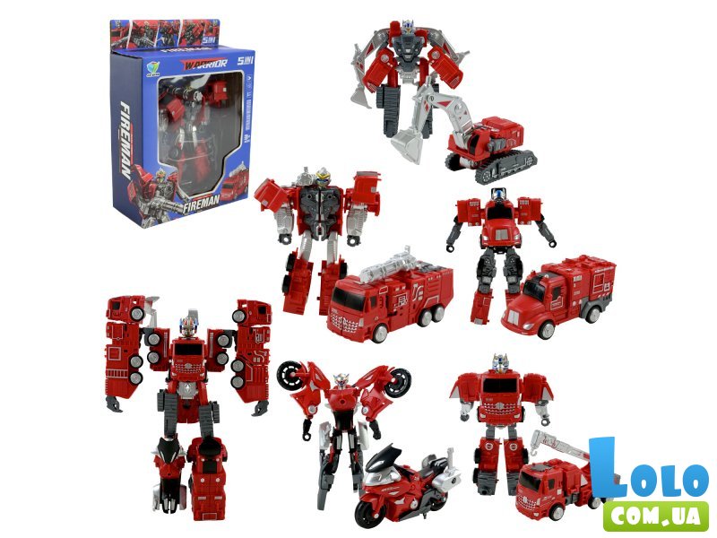 Пожарный робот-трансформер (в ассортименте)