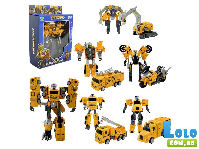 Инженерный робот-трансформер (в ассортименте)