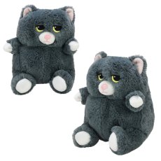 Мягкая игрушка кот, 18 см