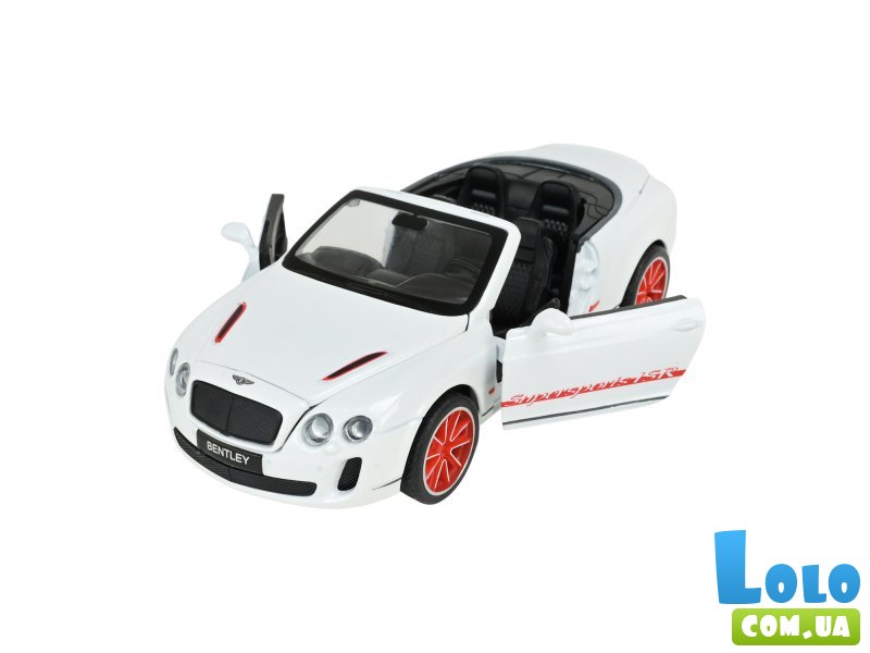 Машина металлическая Bentley Continental Supersports Convertible ISR, Автопром