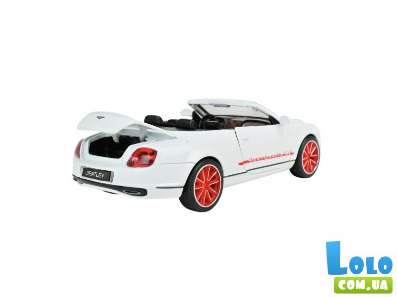 Машина металлическая Bentley Continental Supersports Convertible ISR, Автопром