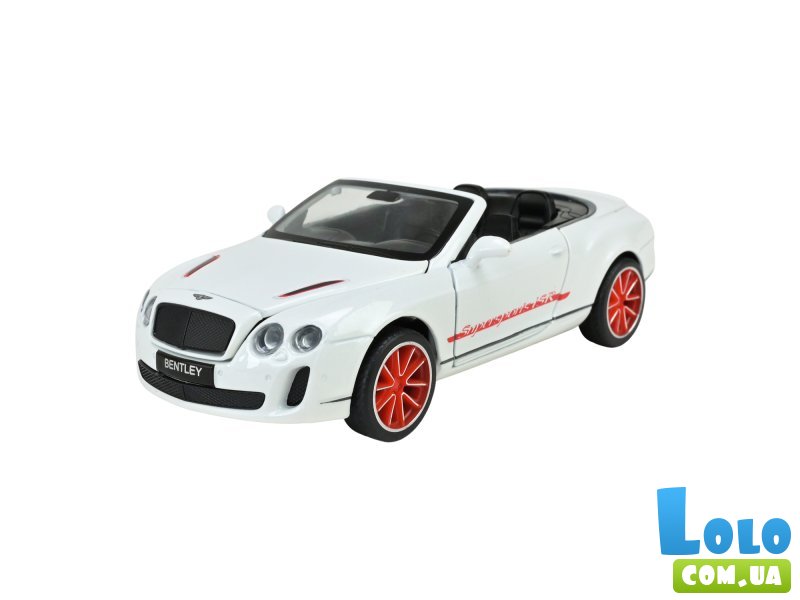 Машина металлическая Bentley Continental Supersports Convertible ISR, Автопром
