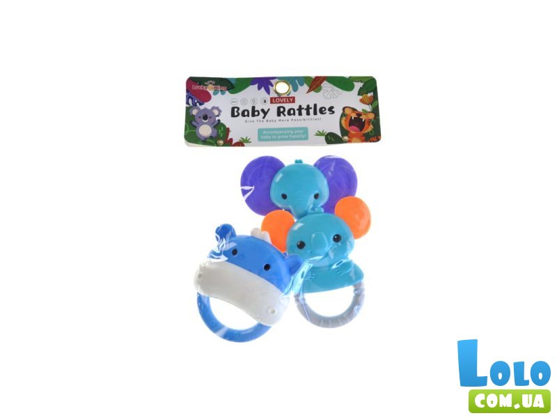 Набор погремушек Животные
