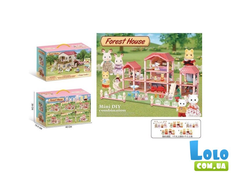 Домик с флоксовыми животными (в ассортименте)