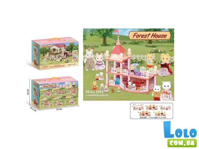 Домик с флоксовыми животными (в ассортименте)