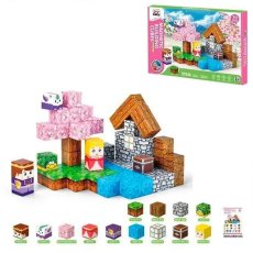 Конструктор магнитный Блочный мир (2508), 70 дет.