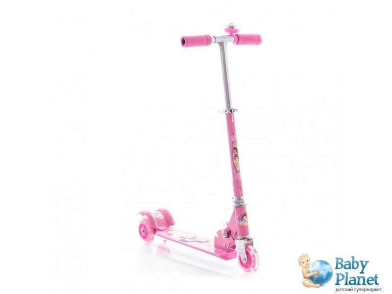 Самокат трехколесный Profi Trike "Princess" BB 3-001-2p (розовый)