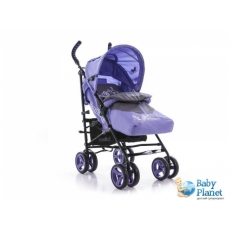 Прогулочная коляска Bambini Calipso Violet Butterfly + Footcover Standart (фиолетовая)