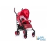 Прогулочная коляска Bambini Stilus Red Strawberry + Footcover Bigger + Pillow (красная)