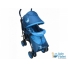 Прогулочная коляска Bambini Superb Blue Pirate + Footcover Bigger + Pillow (голубая)