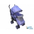 Прогулочная коляска Bambini Superb Violet Butterfly + Footcover Bigger + Pillow (фиолетовая)