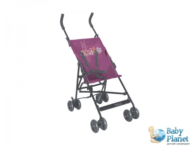 Прогулочная коляска Bertoni Flash Pink Spring (розовая)