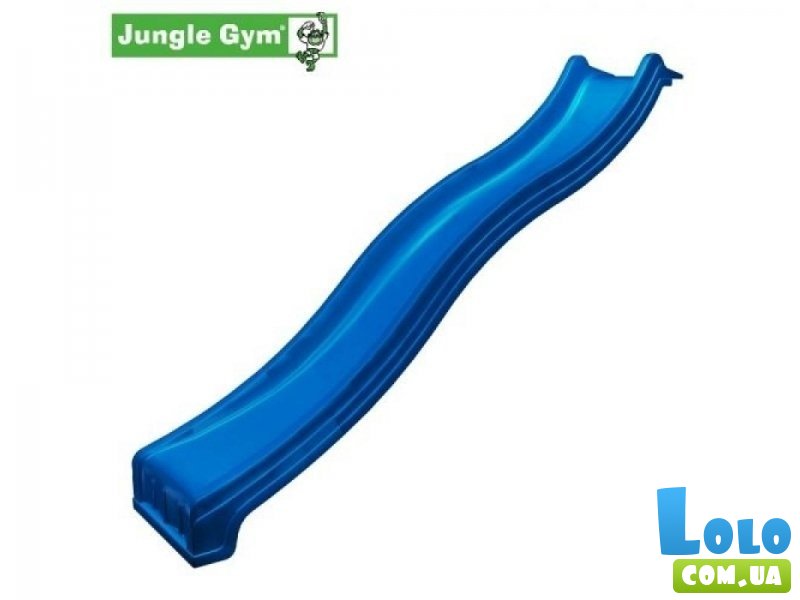 Горка Jungle Gym Wavy Star Slide Blue (синяя), 3.00/1.50 м