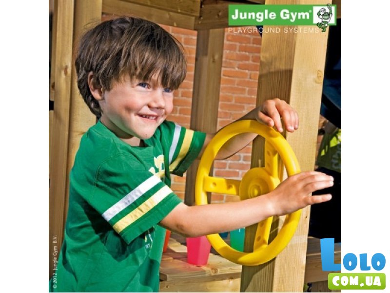 Игровой руль Jungle Gym Steering Wheel Yellow, желтый