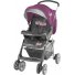 Прогулочная коляска Bertoni Star + Footcover Grey&Pink Spring (розовая с серым)