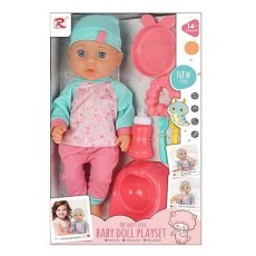 Пупс функциональный с аксессуарами