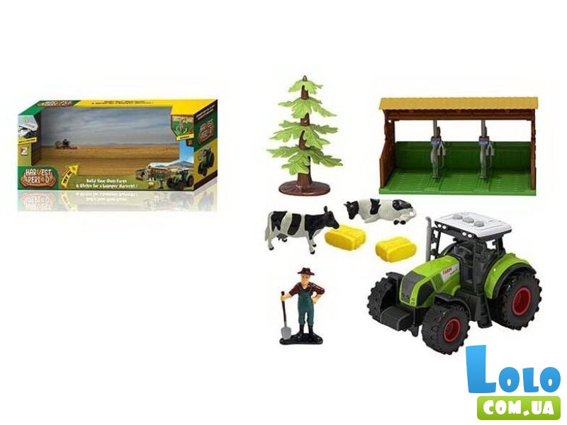 Трактор с фигурками и аксессуарами Ферма