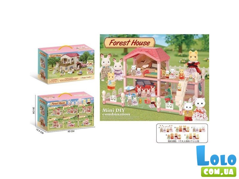 Домик с флоксовыми животными (в ассортименте)