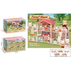 Домик с флоксовыми животными (в ассортименте)