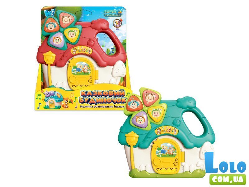 Развивающая игрушка Музыкальный домик, WToys (в ассортименте)