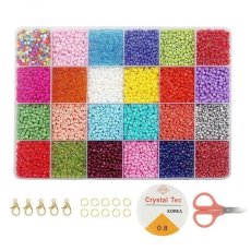 Набор из бисера с ножницами и фурнитурой