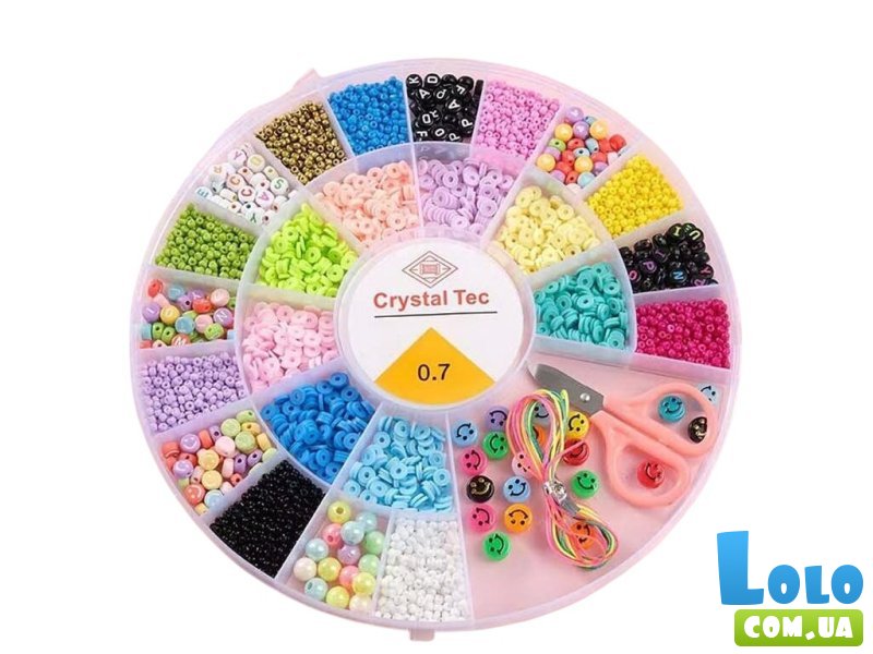 Набор из бисера с ножницами