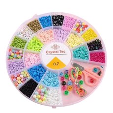 Набор из бисера с ножницами